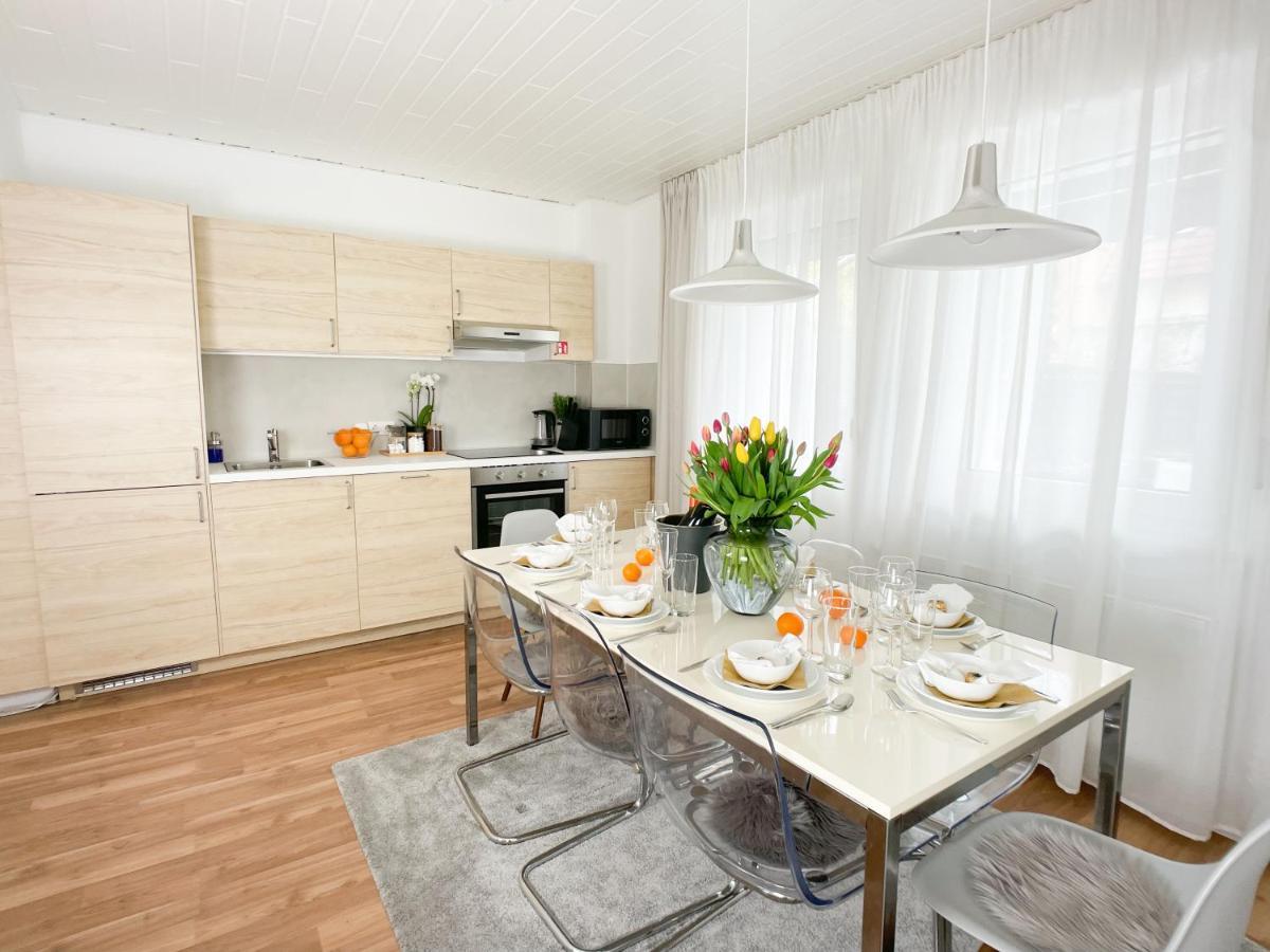M-Style 01 Apartment Mit Terrasse Und Gasgrill, 24H Self-Check-In, Free Parking, Netflix Nuremberg Extérieur photo