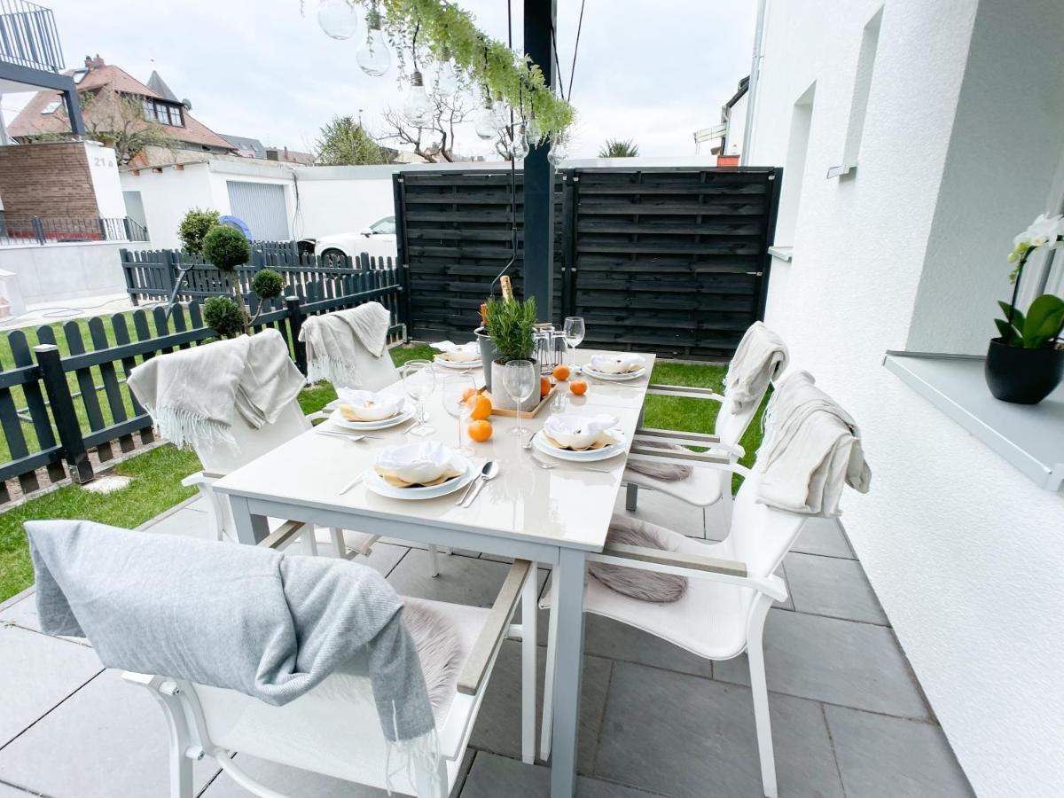 M-Style 01 Apartment Mit Terrasse Und Gasgrill, 24H Self-Check-In, Free Parking, Netflix Nuremberg Extérieur photo