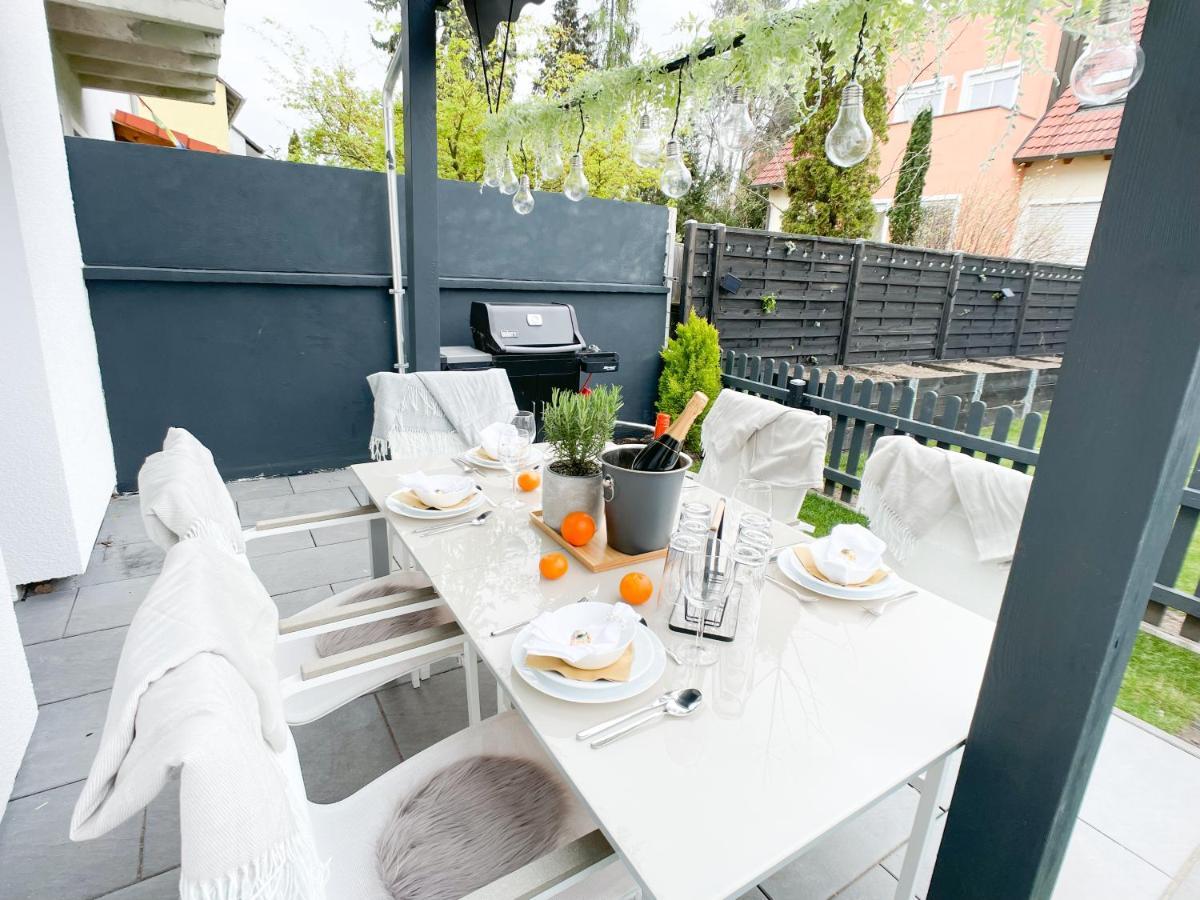 M-Style 01 Apartment Mit Terrasse Und Gasgrill, 24H Self-Check-In, Free Parking, Netflix Nuremberg Extérieur photo